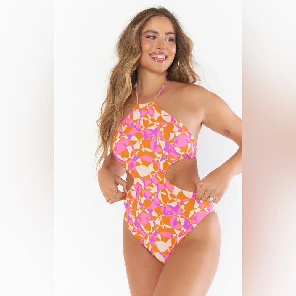 Show Me Your Mumu Costa One Piece Summer Swimsuit size S
